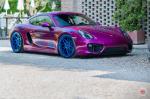 Porsche Cayman on Vossen Wheels (LC-109T) 2017 года